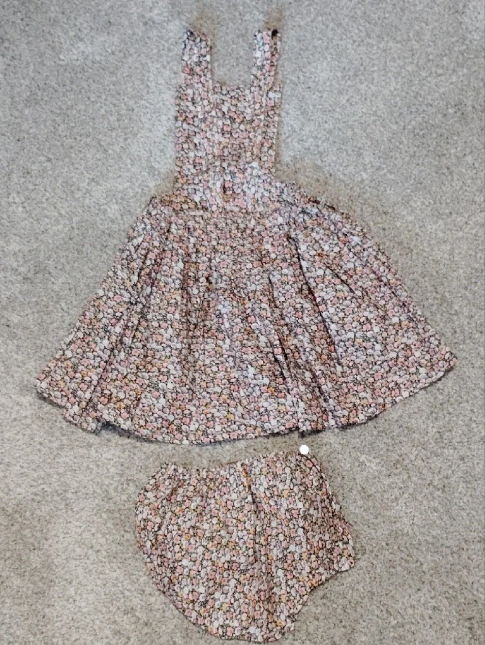 Numi Floral Sundress with Matching Bloomers